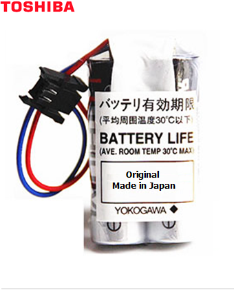 Pin YOKOGAWA S9158FA; Pin Toshiba 2ER6V (2viên ghép đôi) lithium 3.6v 4000mAh 