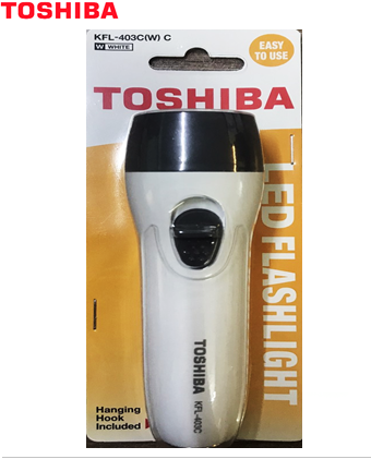 Toshiba KFL-403C; Đèn pin bóng LED Toshiba KFL-403C mini cầm tay chính hãng